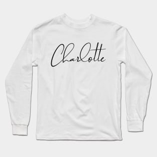 Charlotte Long Sleeve T-Shirt